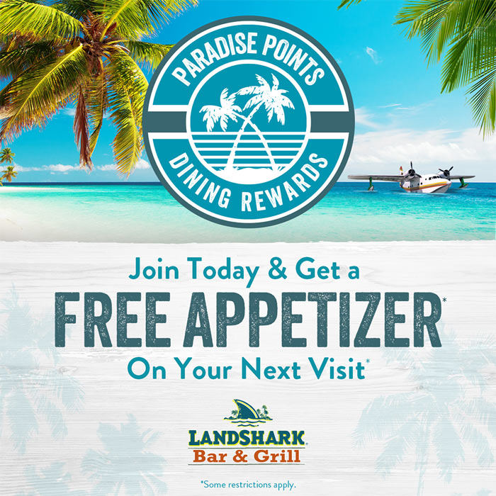 landshark beach bar points loyalty rewards resorts atlantic city