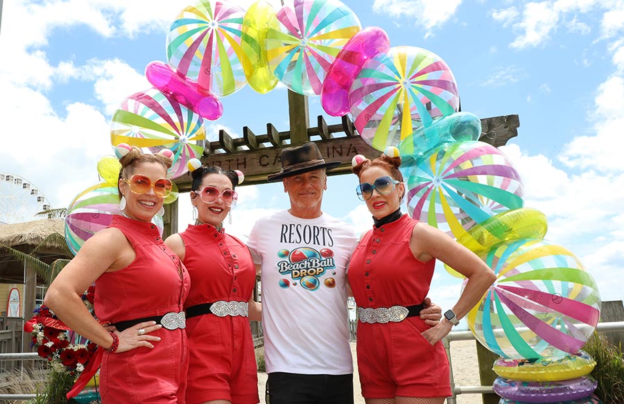 Resorts Boardwalk Memorial Day Weekend Beach Ball Drop Summer Event in NJ