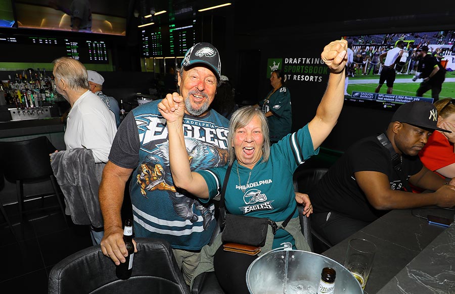 philly vs dallas football tailgate [arty at draftkings sportsbook at resorts